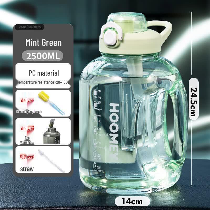 Youluo Large Capacity Sports Water Bottle with Straw