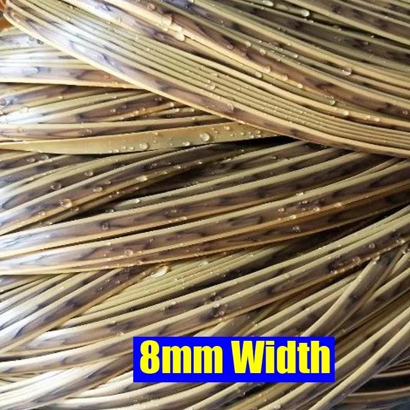 500g 31 Types Thicker Round/Flat PE Synthetic Rattan Material For Weaving Basket Chair Sofa Table Repair DIY Craft Plastic Rope