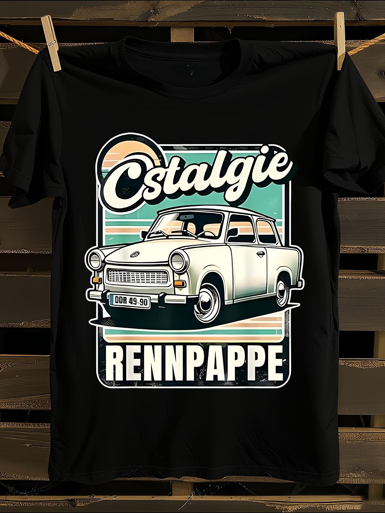 Ostalgie GDR Trabant Vintage Tshirt Vintage East Germany ... XXXL
