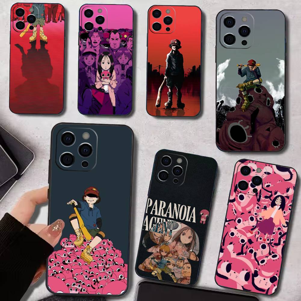 Anime P-Paranoia Agent Phone Case Silicone Soft For IPhone 17 16 15 14 13 12 11 X XR Plus Pro Max Plus