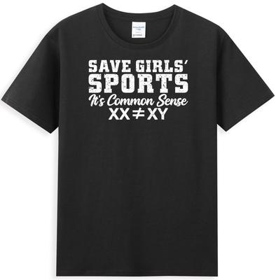 Save Girls Sports Its Common Sense Xx Different To Xy Adult Gift Unisexs Tshirt