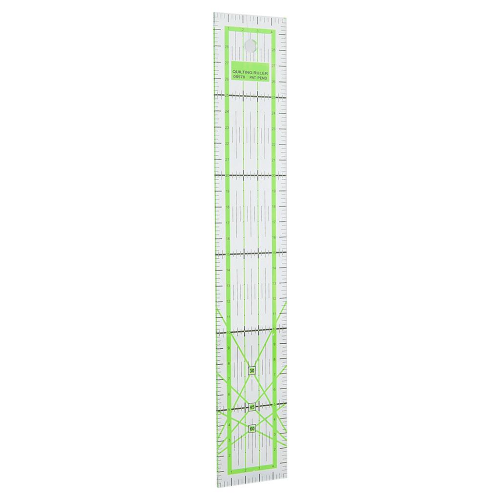 5*30cm High Transparent Tailor Dressmaker Quilting Tool DIY Sewing Ruler