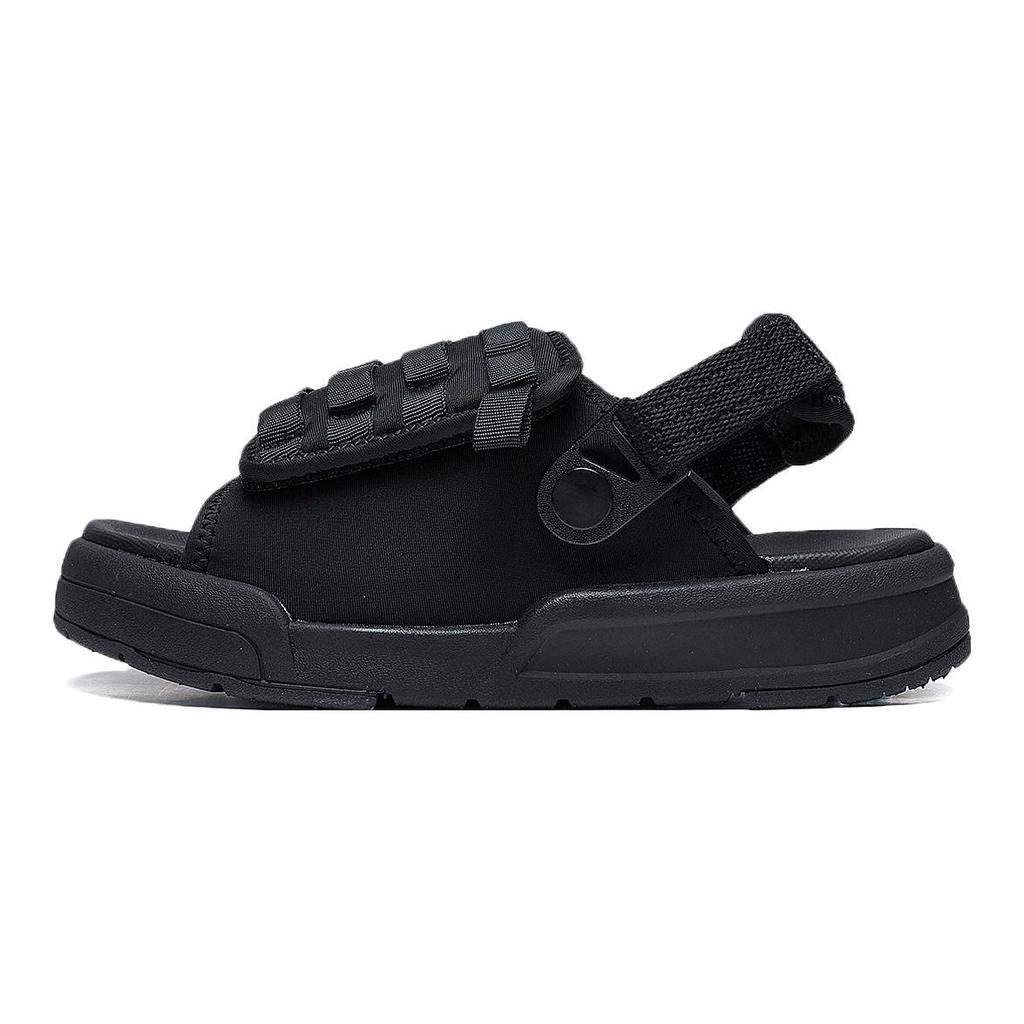 Li Ning Storm 1.0 Comfortable Casual Breathable Lightweight Kids Sandals Kids Sandals Black YKUT012-3