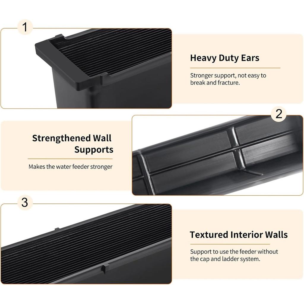 Plastový rám krmítka pro včely Plástový dávkovač vody Včelařské potřeby Plastová textura pro efektivní včelaření