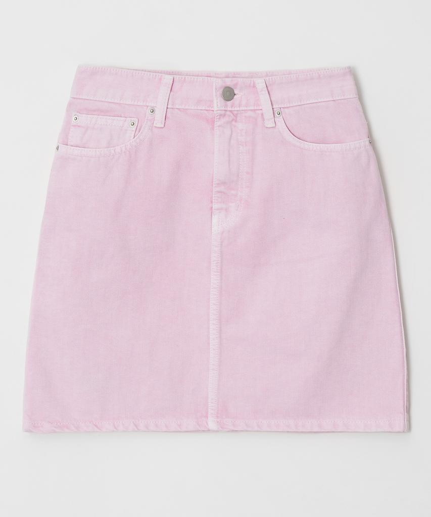 Jeonggamseutyudio Pigment Dyed Denim Skirt_3 Color