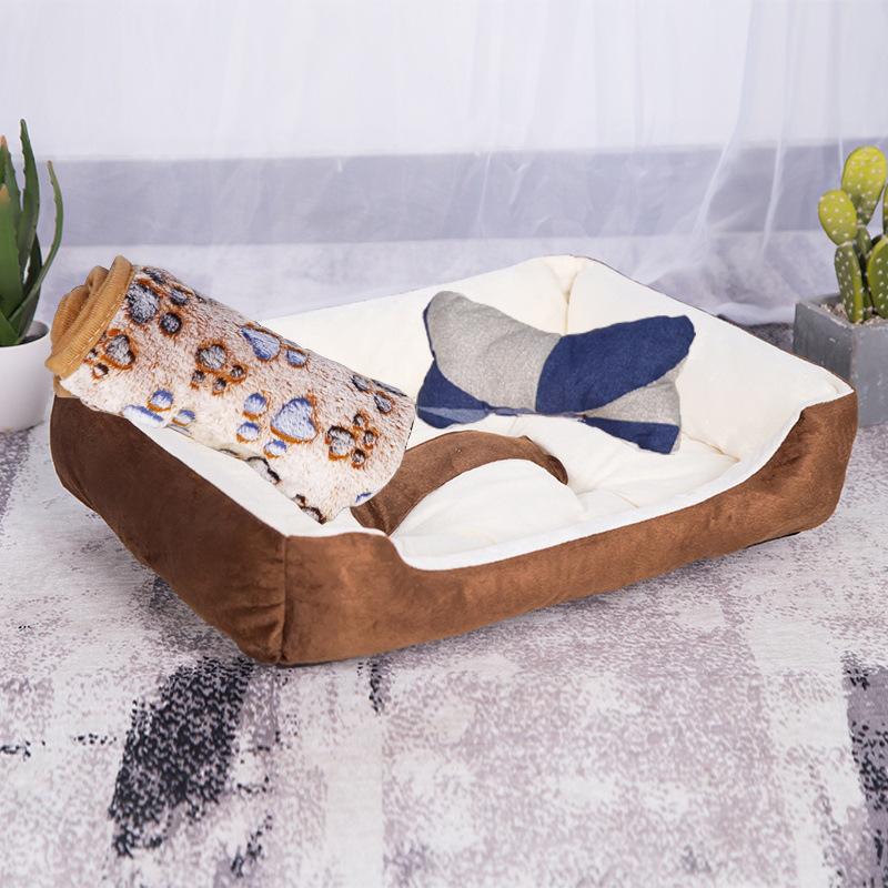 Four Seasons Universal Pet Nest: Warm Cushion for Large Dogs & Cats