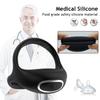 Vibrating Cock Ring for Men Silicone Penis Rings Intense Vibration Mens Vibrator Longer Harder Stronger Erection Adult Sex Toys
