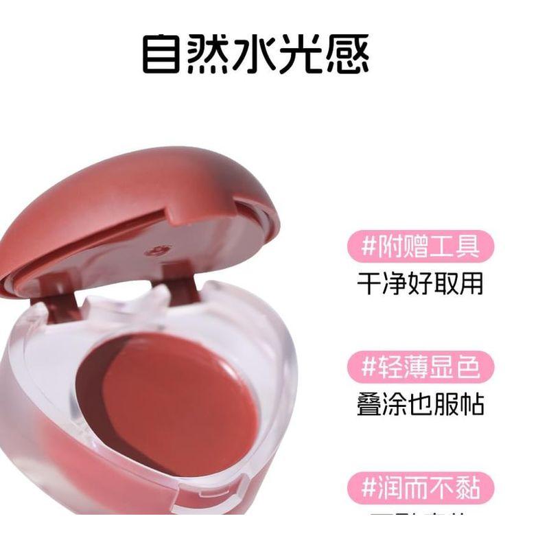 VEECCI - Heart Pudding Lip & Cheek Multi-Use Cream - 4 Colors