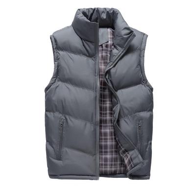 Thickened Warm Down Cotton Vest Men's Winter Plus Size Winter Cotton Vest Waistcoat Sleeveless Cotton Coat