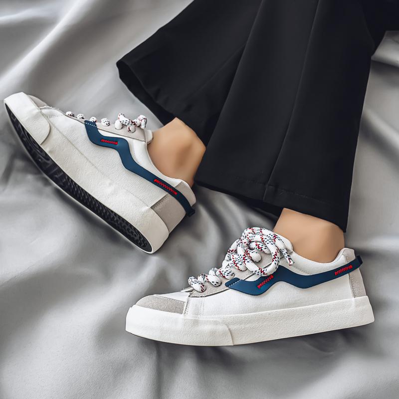 Fashion Canvas Shoes Men Sneakers Summer Casual Breathable Skateboard Outdoor Walking Hiking Luxury Designer Platform Loafers Flat