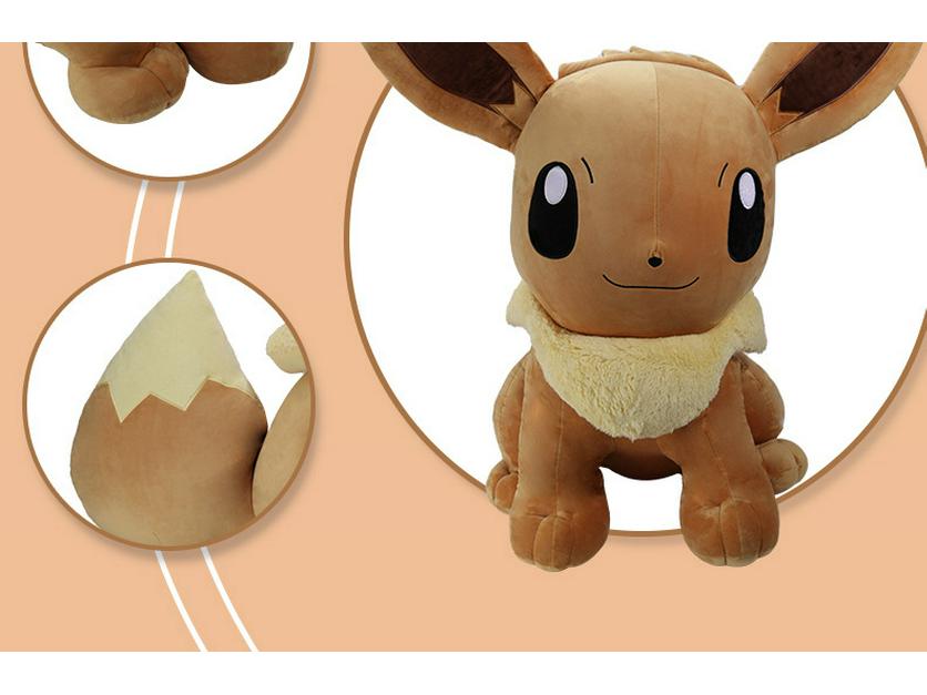 Authentic Pokémon Plush Toy Set: Pikachu, Squirtle, Bulbasaur, Charmander