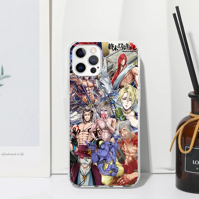 Record of Ragnarok Anime Phone Case For Iphone 17 Air 16 15 Plus 16E 14 Pro Max 13 Mini 12 11 7 8 SE Fundas Soft Back Cover 17 A