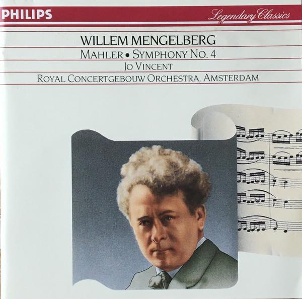

CD MAHLER, MENGELBERG; CGB - Symphony 4 4261082 Philips 1989 Europe Classical Used