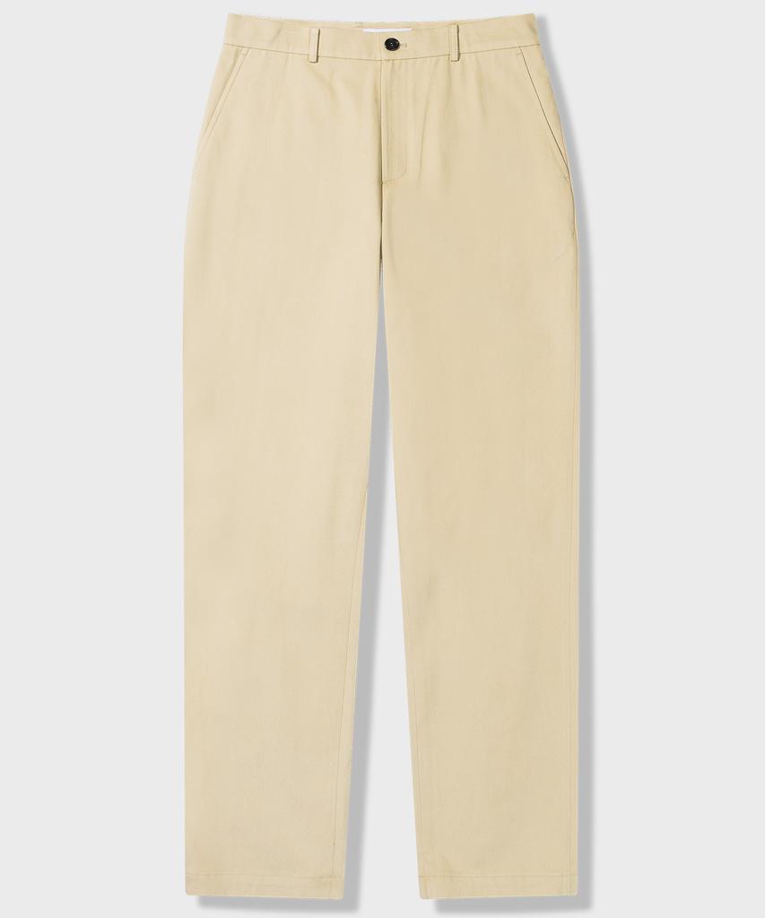 Pildeoseu Essential Regular Fit Chino Pants Beige