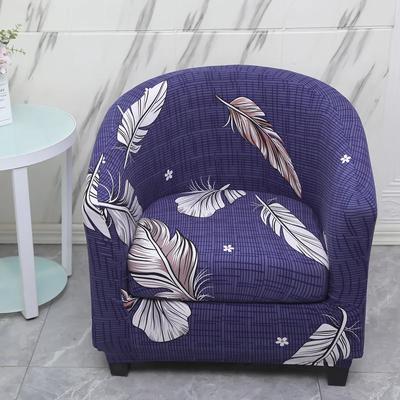 Spandex Club Chair Cover Elastic Armchair Covers for Living Room Bar Washable Slipcover Removable Seat Case Furniture Protector