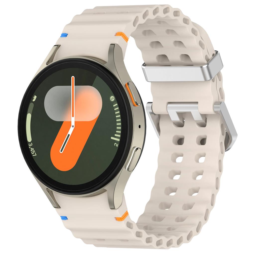 Band for Samsung Galaxy Watch 7/6/5 Pro/4 classic 40mm 44mm Sport Silicone No Gaps wrist correa Bracelet Galaxy Watch 7 straps