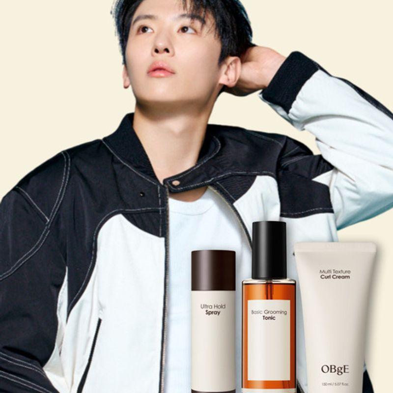 OBge [Hair Collection] Obge Hair Spray, Fixer, Curl Cream, Tonic, Wax, Pomade, Down Fit Multi-texture curl cream