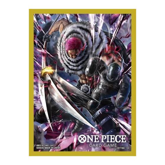 BANDAI ONE PIECE Card Game Official Card Sleeve 3 Charlotte Katakuri
