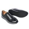 Fashion Men's Genuine Cow Leather Casual Shoes Black/Dark Brown Lace-up Flat Sneakers European Style Street Oxford Shoes