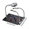 Soldering Station PCB Holder Accessory Helping Hands Jewelry Crafts Sturdy Circuit Board Clamp
