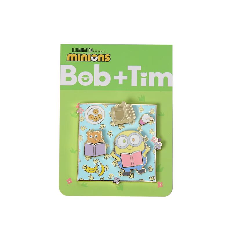 Minions Bob & Tim Picnic Refrigerator Magnet