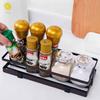 Kitchen Seasoning Storage Rack Multi-functional Perforated Floor Layered Storage Rack Seasoning Storage Rack