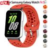 Silicone Sport Strap For Samsung Galaxy Watch Fit 3 Elastic Breathable Band For Galaxy Fit 3 Smartwatch Replacement Accessories