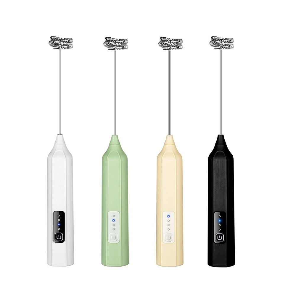 Portable Electric Milk Frother Handheld Handheld Whipper Electric Blender Mixer  Home Kitchen