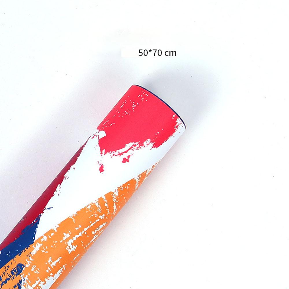 50*70cm Birthday Gift Wrapping Paper Big Ben Graffiti Valentines Day Flower Gift Packaging Paper Festival Party Decoration Paper