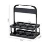 6 Bottles Beer Carrier 6 Bottles Portable Collapsible Beer Carrier Suitable for Coffee, Milk, And Tea Storage, Perfect for Everyday Use And Parties