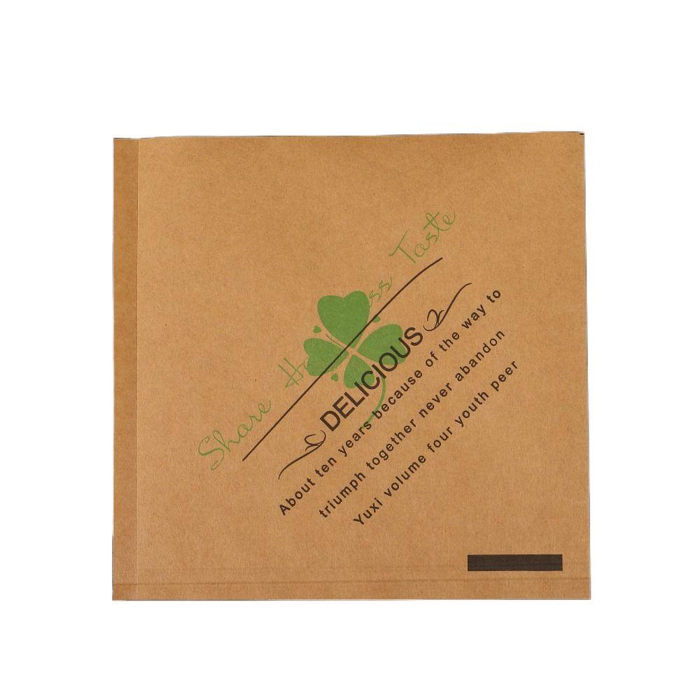 100Pcs 15x15cm Sandwich Wrappers Waterproof Disposable Hamburger Pouch Fries