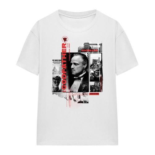 The Godfather Unisex Adult Don Vito Corleone Collage T-Shirt