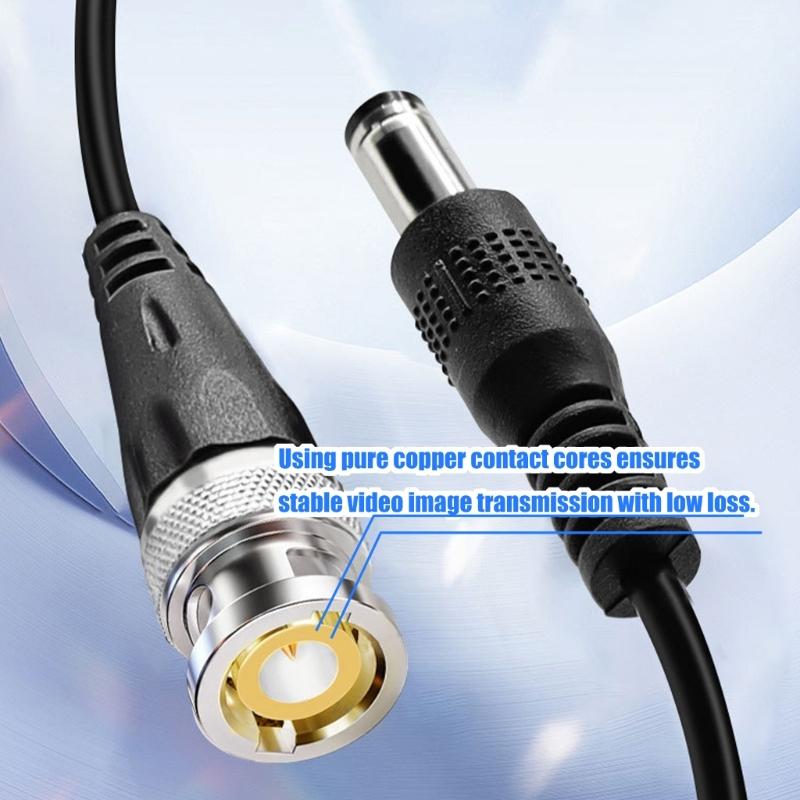 Highly Speed Coaxials to Twisted Pair Converters Supports AHDs CVIs TVIs CVBS Signals ABS Construction Easy Installation