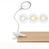 LED Clip Desk Lamp Student Learning To Read Charging Plug-in Dual-purpose Folding Bedroom Bedside Creative Book Lamp