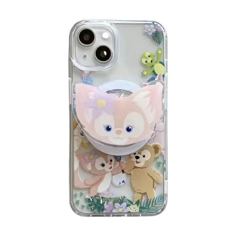 Ins Creative Butterfly Love Phone Magnetic Airbag Bracket Niche Extendable Desktop Support Holder