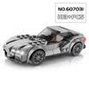 Speed City Racing Car Sports Model Building Blocks Bricks Classic Rally Sports Super Racers Great Vehicles Christmas gift Toys