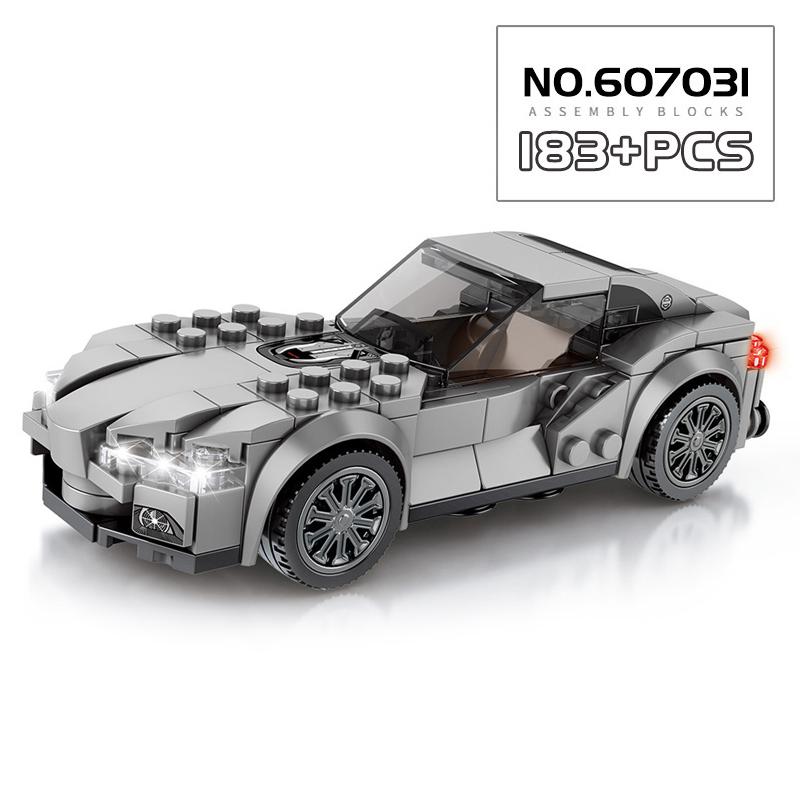 Speed City Racing Car Sports Model Building Blocks Bricks Classic Rally Sports Super Racers Great Vehicles Christmas gift Toys