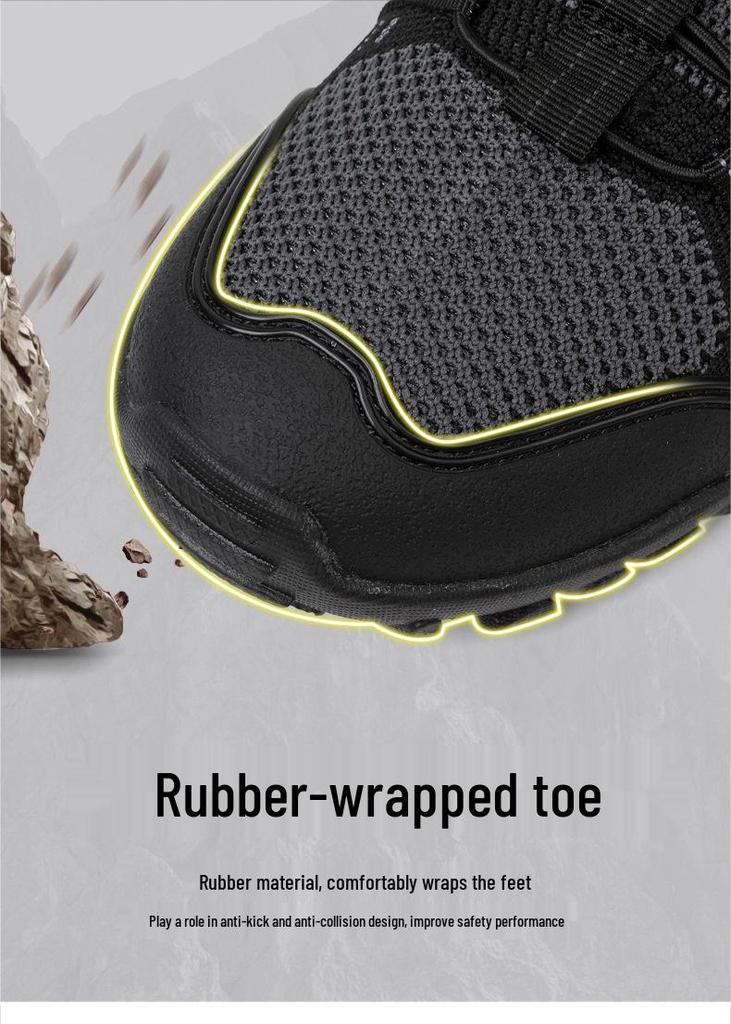 Men's Plus Size Non-Slip Breathable Outdoor Hiking & Mountaineering Shoes