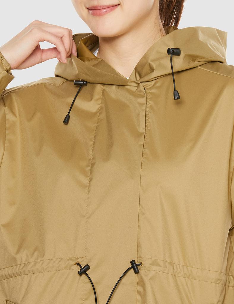 Outdoorové oblečení Kompaktní Aquablock pláštěnka Vodotěsná Prodyšná Sbalitelná jít do od B2MEA250 Kelpová béžová M [Mizuno] Dámská