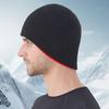 Warmer Running Winter Sport Cap Solid Color Outdoor Warm Hat Classic Winter Running Hats  Unisex