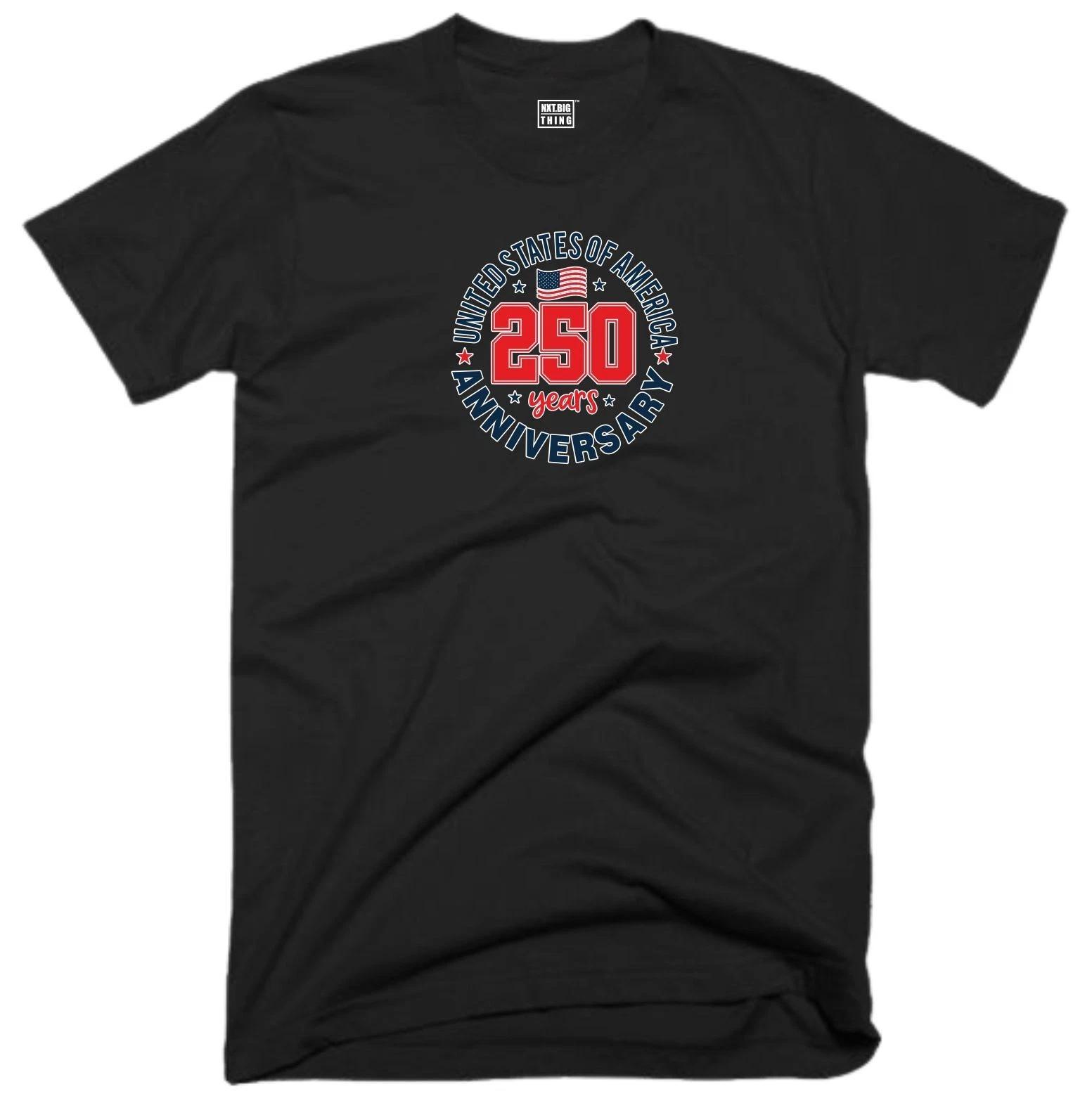 

USA 250 T Shirt America 250 Years Anniversary 1776 - 2026 Birthday Joke Gift Top 3XL