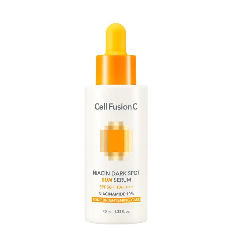 Cell Fusion C Niacin Blemish Sun Serum 40ml – Brightening UV Protection Serum Sunscreen 1 ea