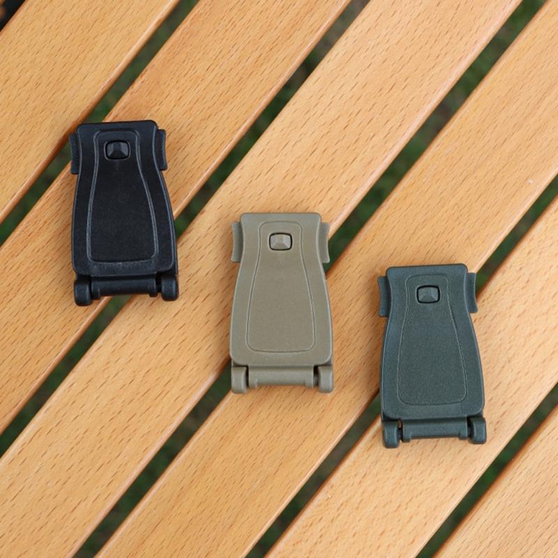 5Pcs Webbing Buckle Connector Fixed Buckle Webbing Clip Accessories Strap Buckle Button Backpack Connecting Buckle Set