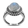 Moonstone Gemstone Handmade Designer Ring, 925 Sterling Silver Birthstone Ring, Gift For Her, Silver Jewelry