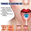 Eelhoe Tongue Coating Cleaning Gel, Tongue Coating Cleaning Oral Care, Removal Of Oral Odor, Fresh Breath Gel With Brush