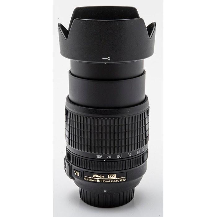Nikon Obiettivo AF-S DX NIKKOR 18-105 mm f/3,5-5,6G ED VR (Nero)