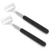 2Pcs Long Handle Back Scratcher Stainless Steel Portable Scratcher Telescopic Scratcher  Daily Use