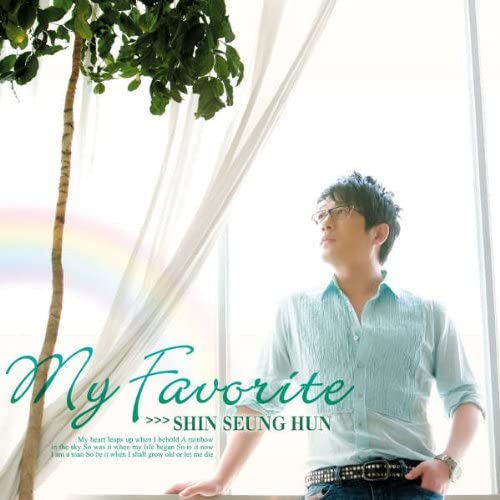

CD SHIN SEUNG HUN - My Favorite (with DVD) [First Press Japan ObiPop Used