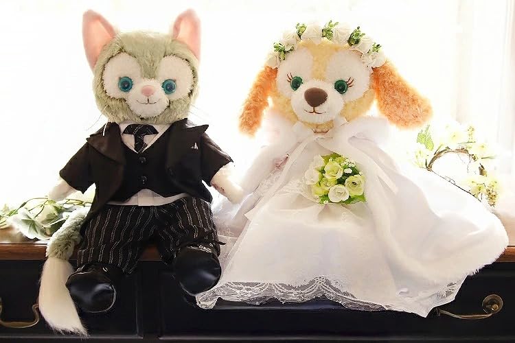 

Cute handmade costume featuring Duffy s new friends Gelatoni & Cookie Ann [Small Plush Costume] (No doll included) [Parallel Import]