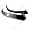 2pcs Gloss Black Rear Bumper Spoiler Fins Trims For Mercedes-Benz CLA-Class W117 C117 CLA200 220 250 260 45 AMG 2013-2019 Tuning